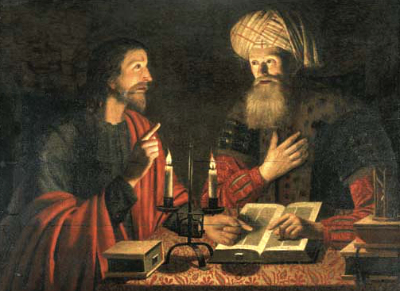 Jesus and Nicodemus - It's not about baptism. It's about being Born Again.